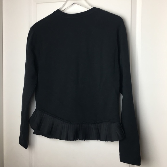 J.Crew Ruffle Hem Sweatshirt - Picture 3 of 4